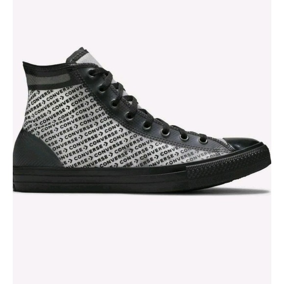 Converse Chuck Taylor All Star High Translucent -Black Men SneakerSize 5.5 #1071 - Picture 3 of 16